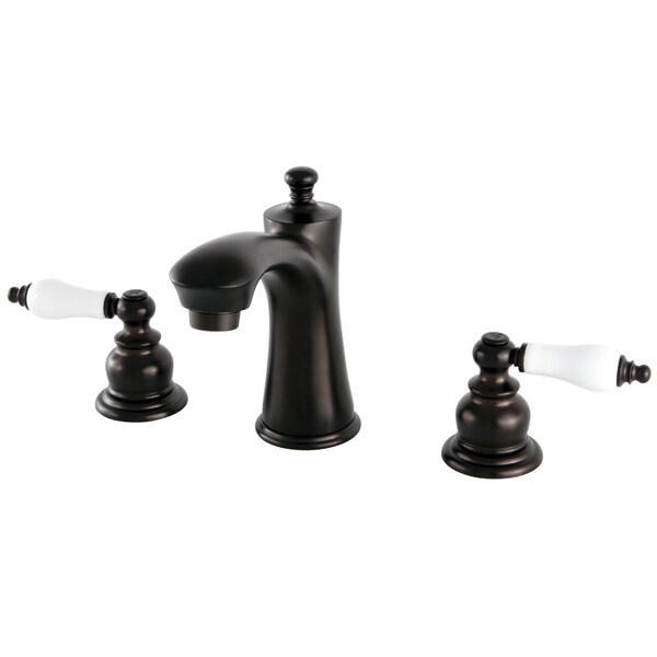 8" Widespread Bathroom Faucet, Oil Rubbed Bronze